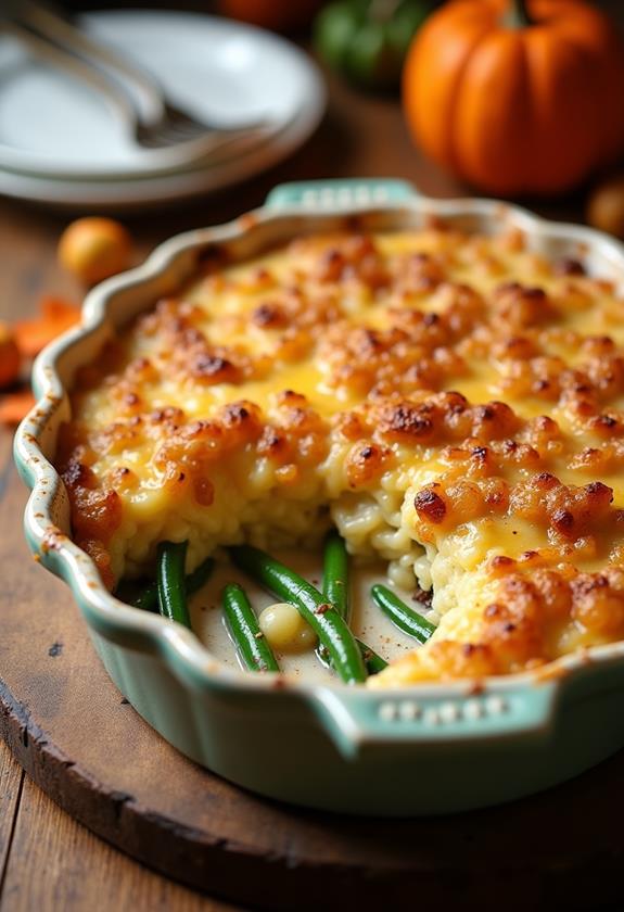 delicious green bean casserole