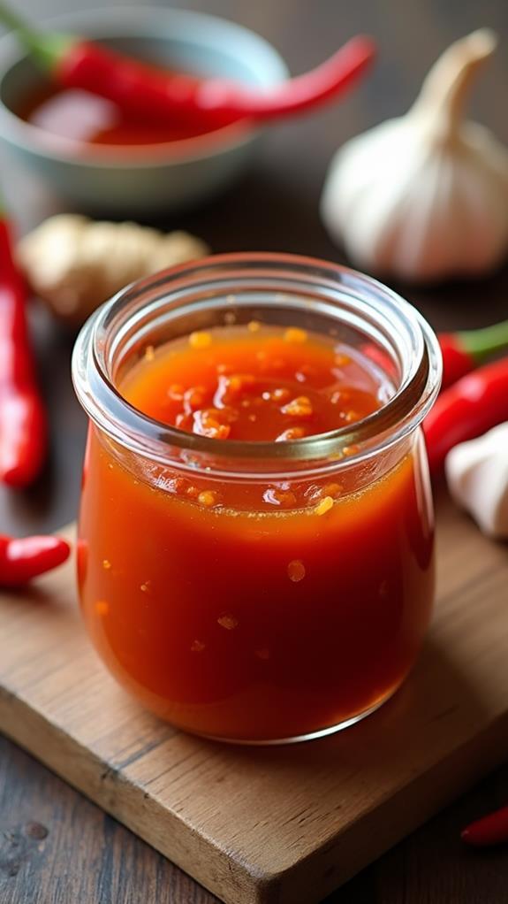 delicious homemade chili sauce