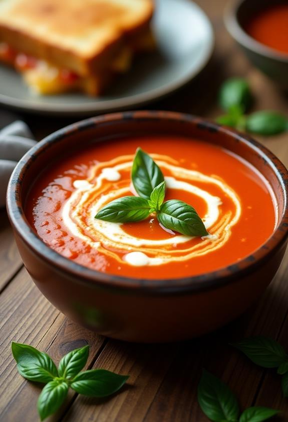 delicious homemade tomato soup