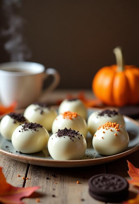 delicious pumpkin oreo treats