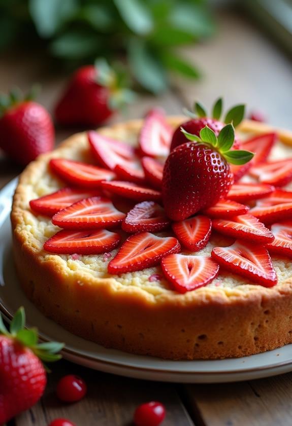 delicious strawberry cake recipe