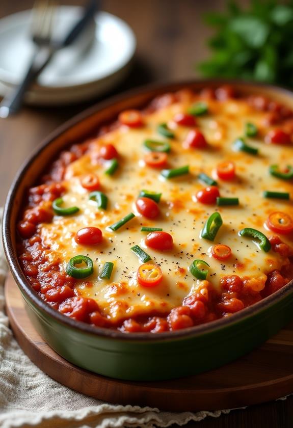 delicious stuffed pepper casserole