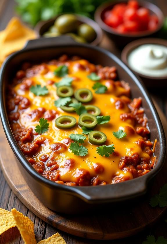 delicious walking taco bake