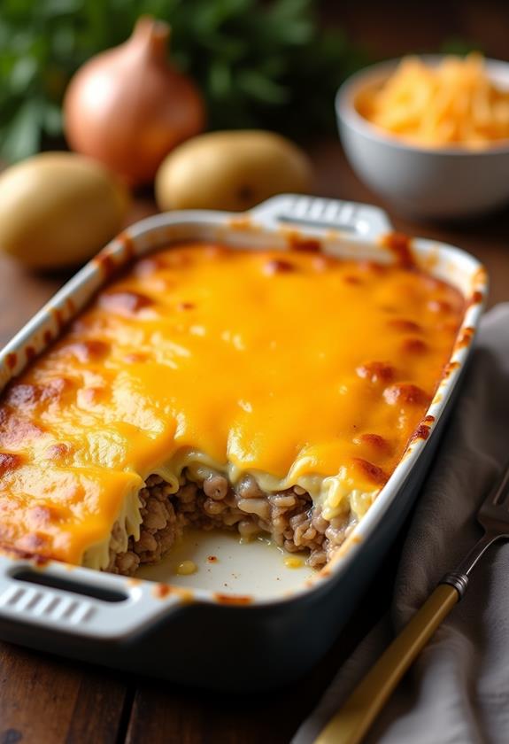 easy hamburger casserole recipe