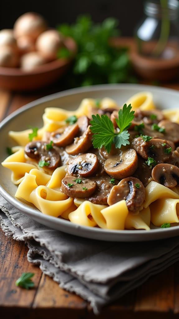 easy one pot stroganoff