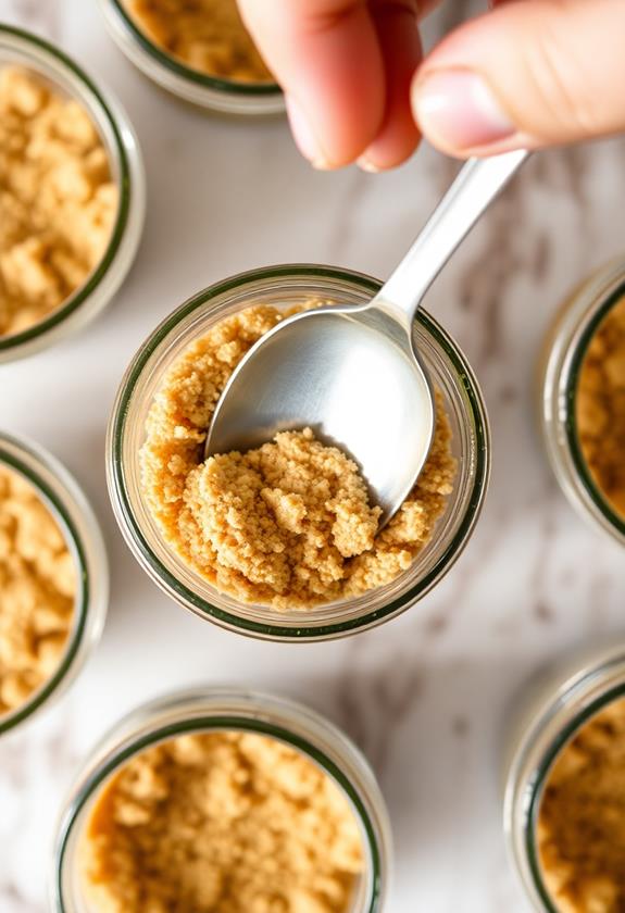 firmly press crust jars