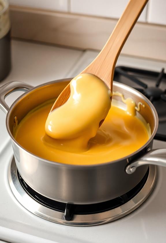 flour based cheese sauce preparation