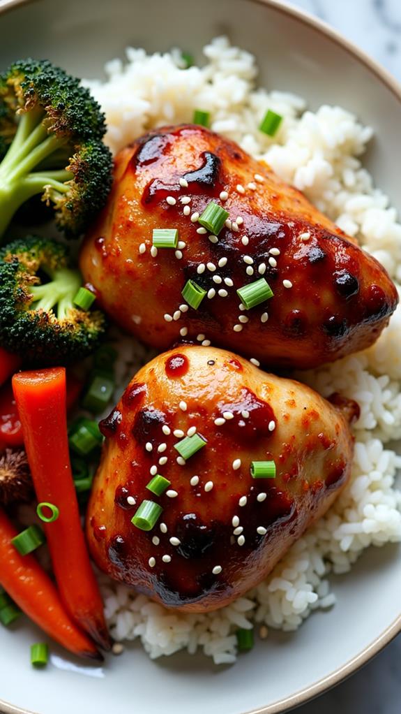 glazed soy sauce chicken