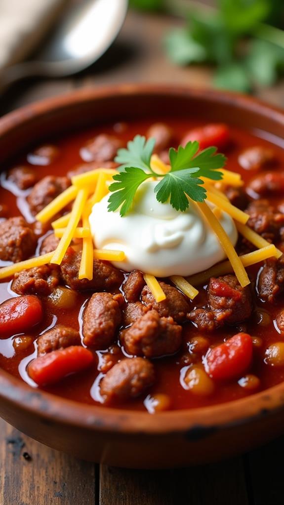 hearty beef chili recipe