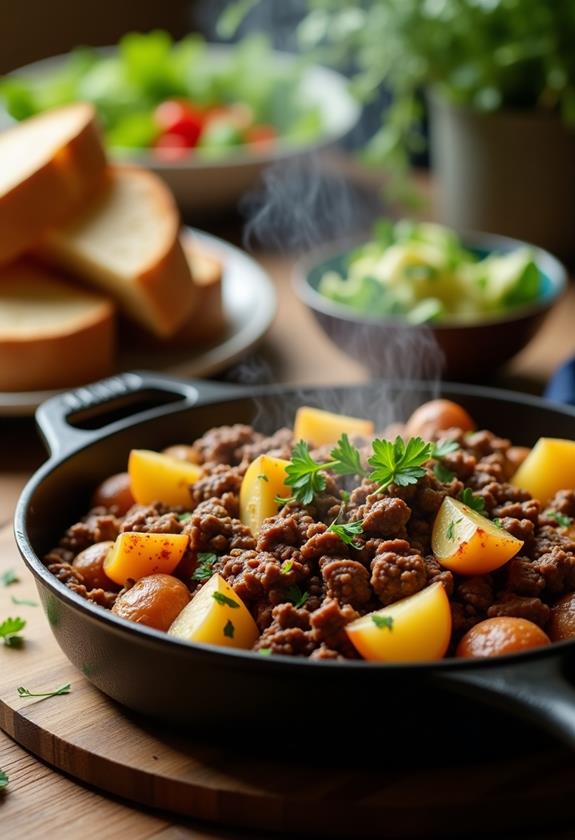 hearty beef potato dish