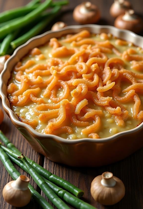 hearty green bean casserole