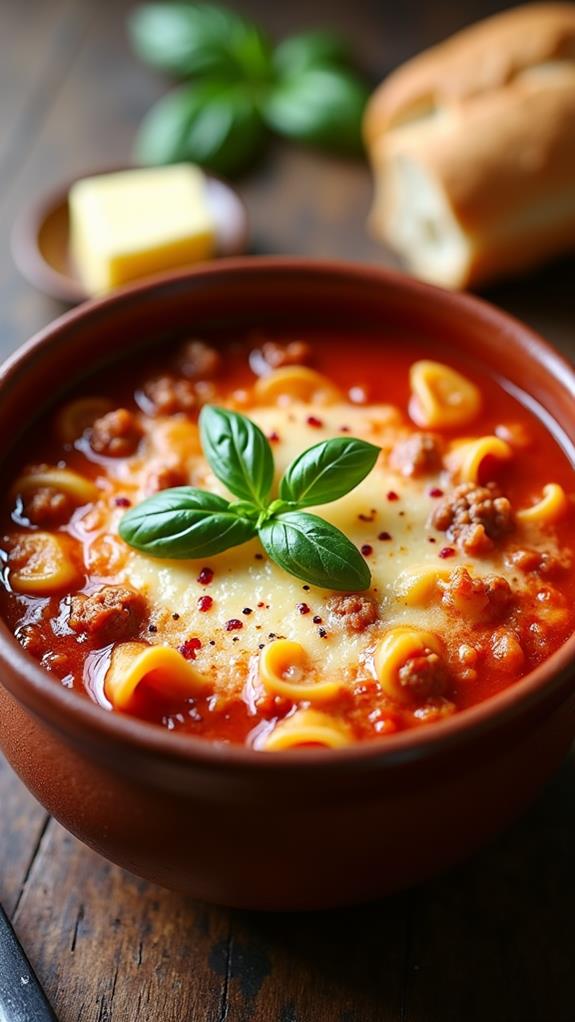 hearty lasagna soup recipe