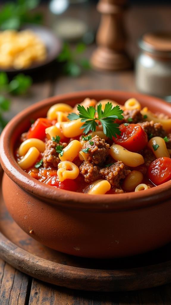 hearty one pot pasta dish