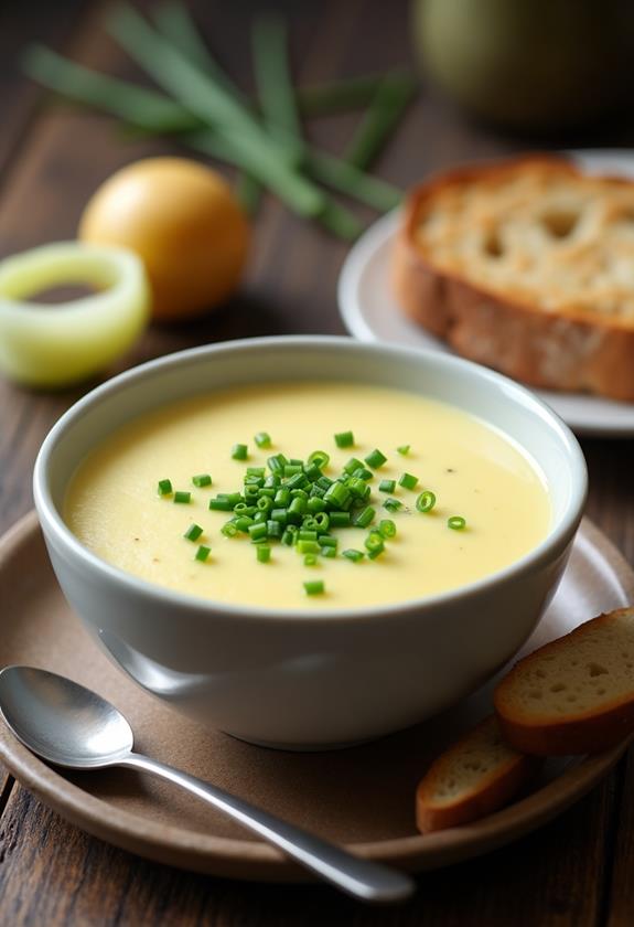 hearty potato leek soup