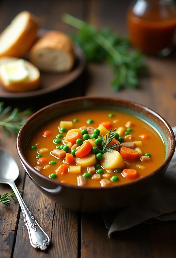 hearty shepherds pie soup