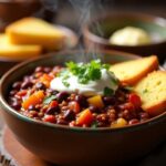 hearty slow cooker chili