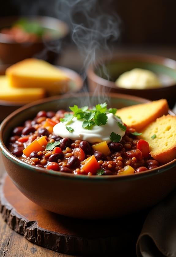 hearty slow cooker chili