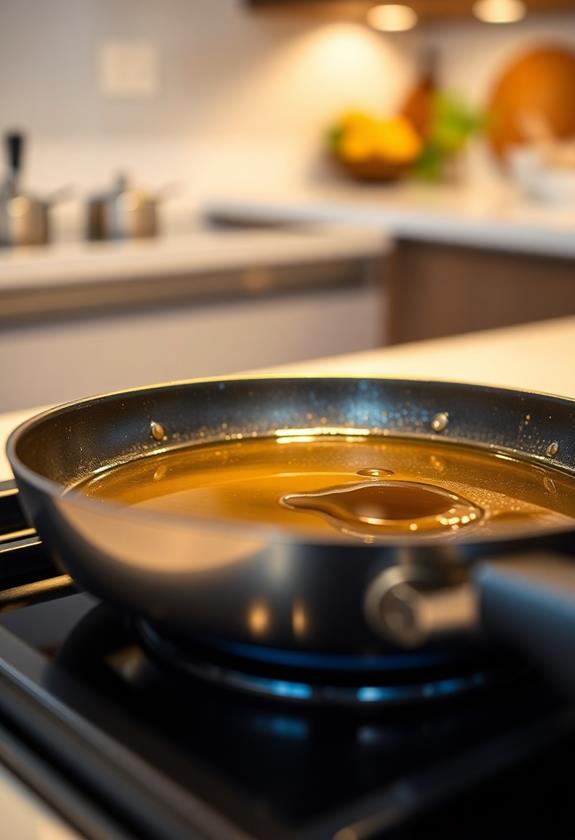 heat oil in skillet