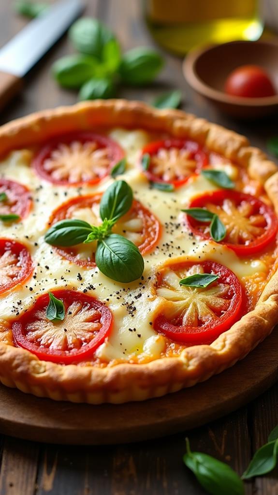 italian cheese tomato pie