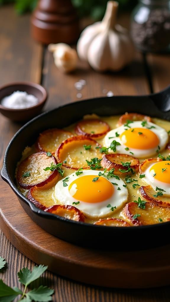 lebanese potato egg dish