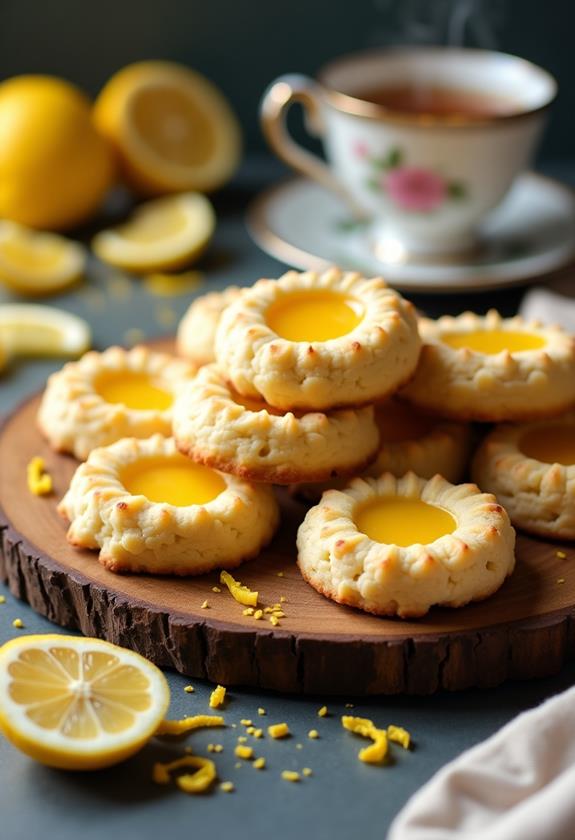 lemon thumbprint cookie recipe