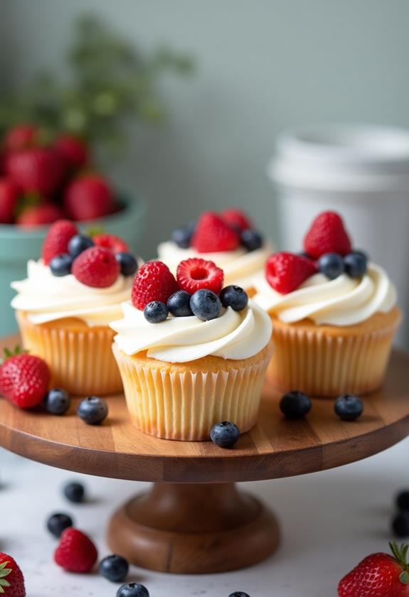 light and fluffy cupcakes