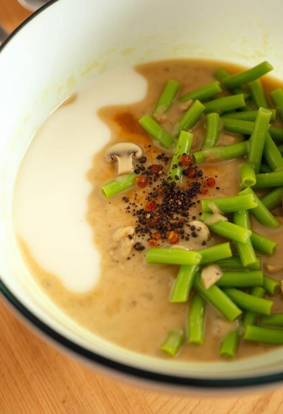 mix ingredients in bowl