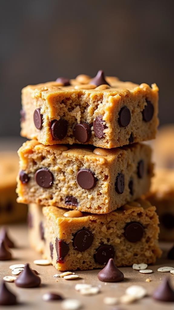 oatmeal chocolate chip bars