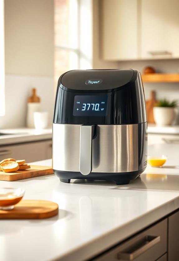 preheat air fryer 370 f