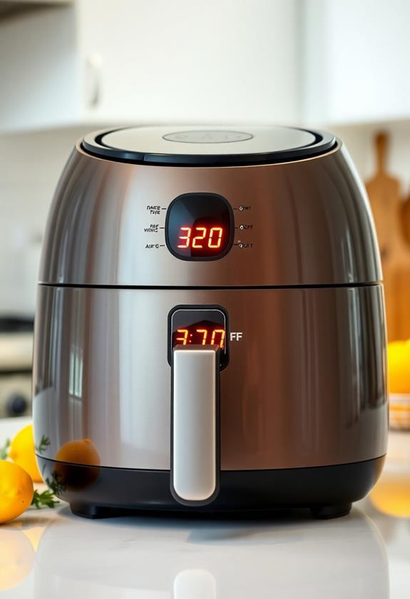 preheat air fryer 380 f