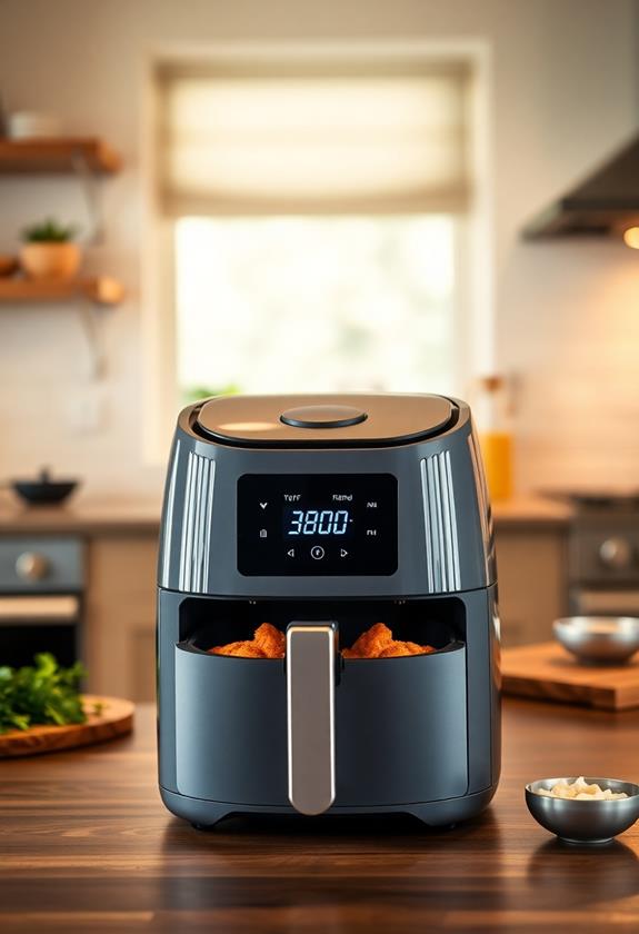 preheat air fryer 380 f