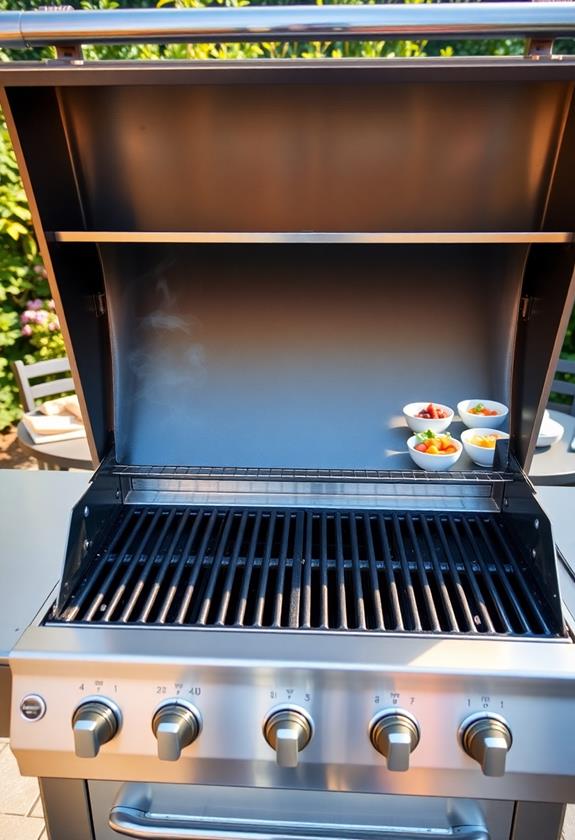 preheat grill medium high heat