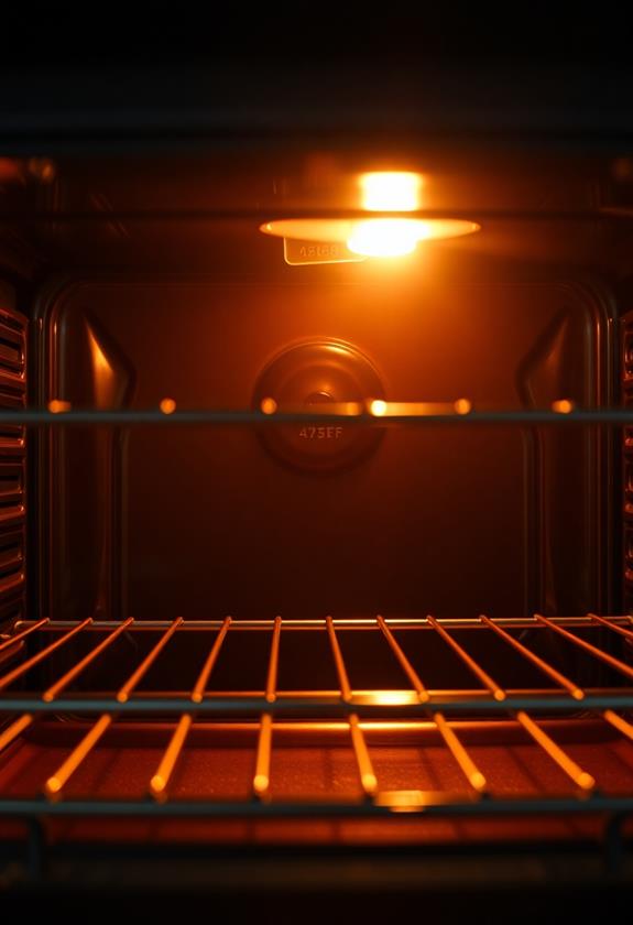 preheat oven 475 f