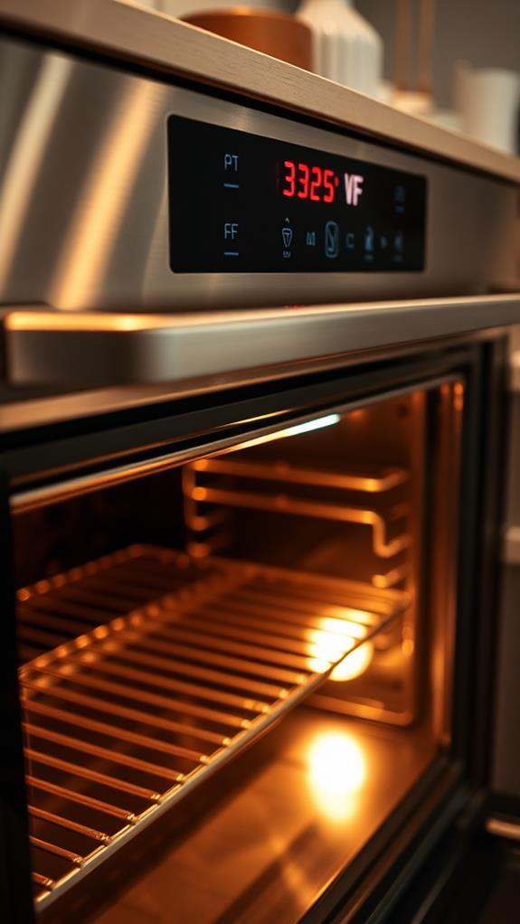 preheat oven to 325 f