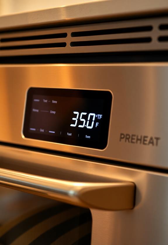 preheat oven to 350 f