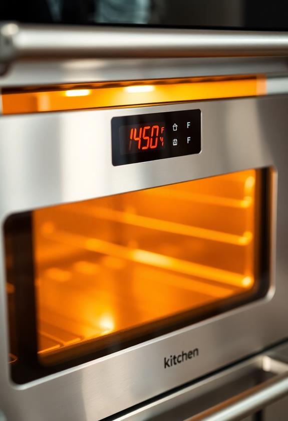 preheat oven to 450 f