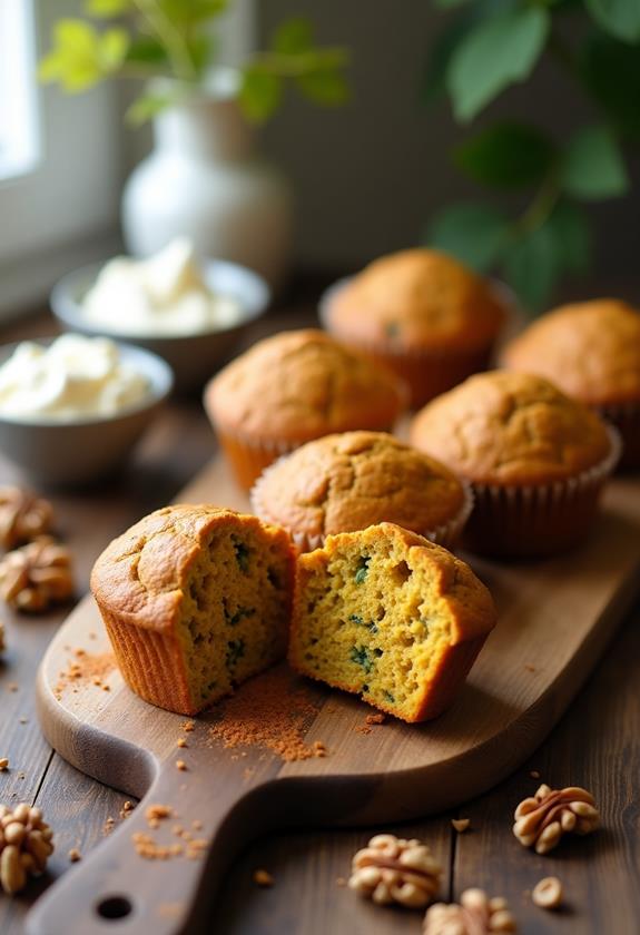 pumpkin zucchini muffins recipe