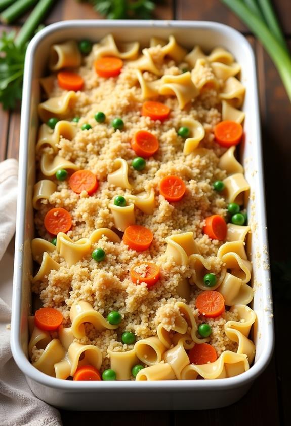 quick chicken noodle casserole