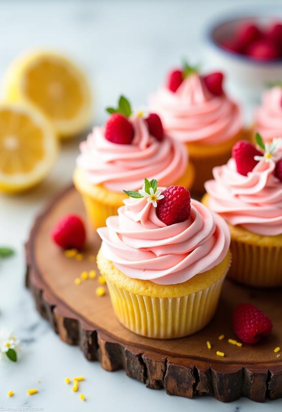 raspberry lemon cupcake recipe