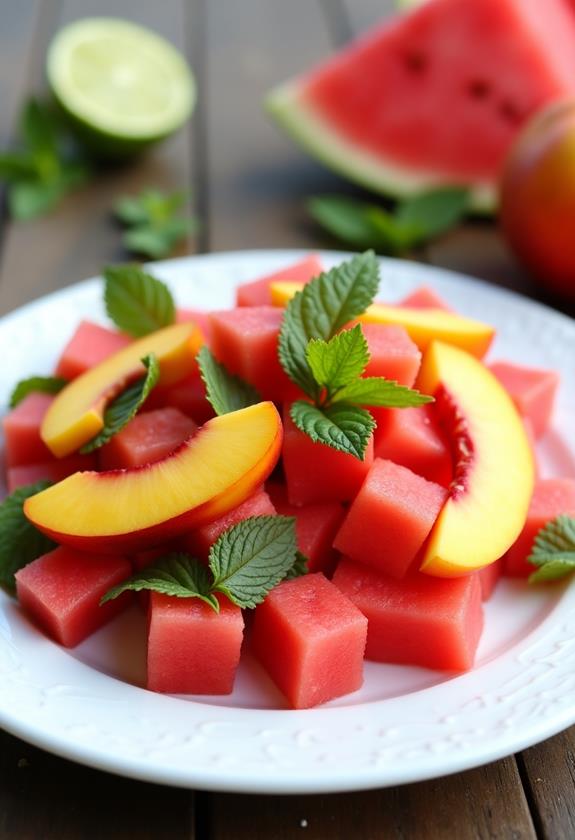 refreshing summer fruit salad