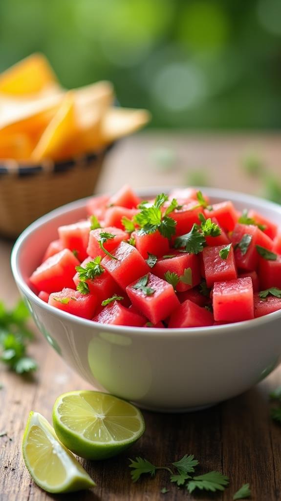 refreshing watermelon salsa recipe