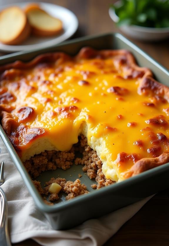 savory breakfast sausage casserole