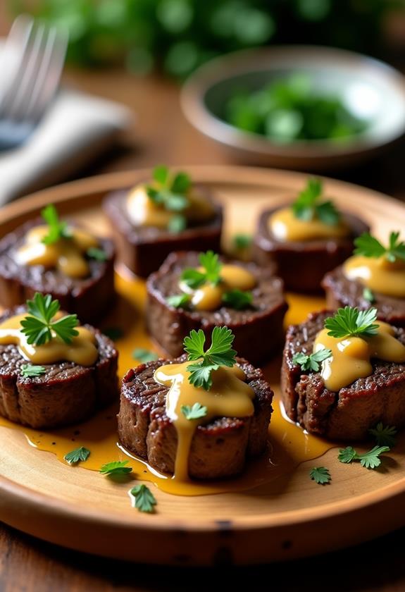 savory garlic butter steak