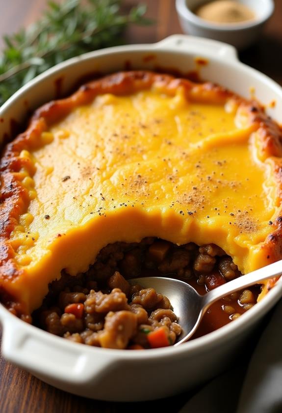 savory pumpkin shepherd s pie