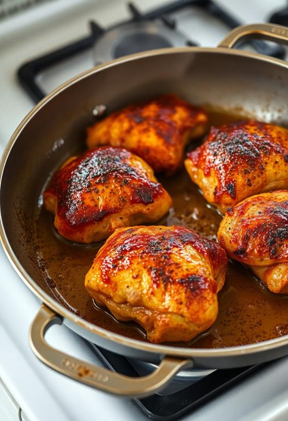 sear chicken until golden