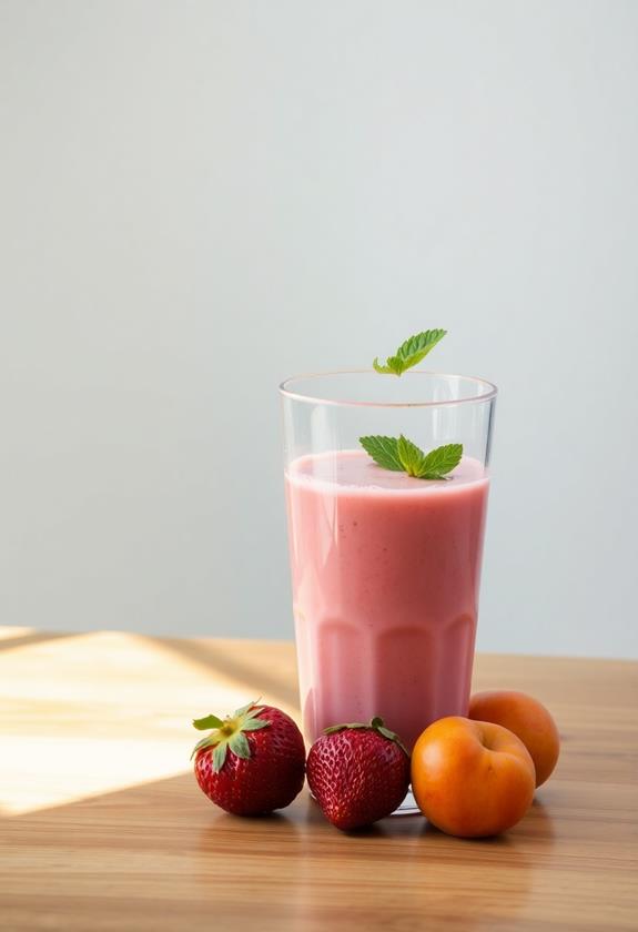 serve smoothie right away