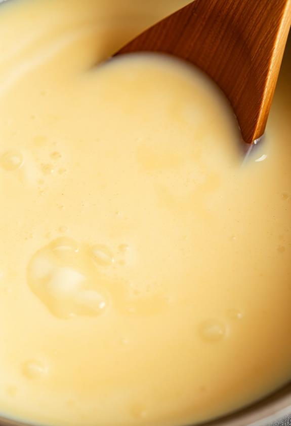 simmer broth and cream