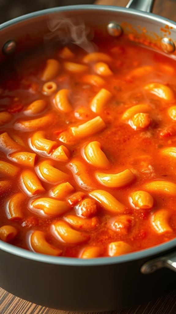 simmer macaroni until tender