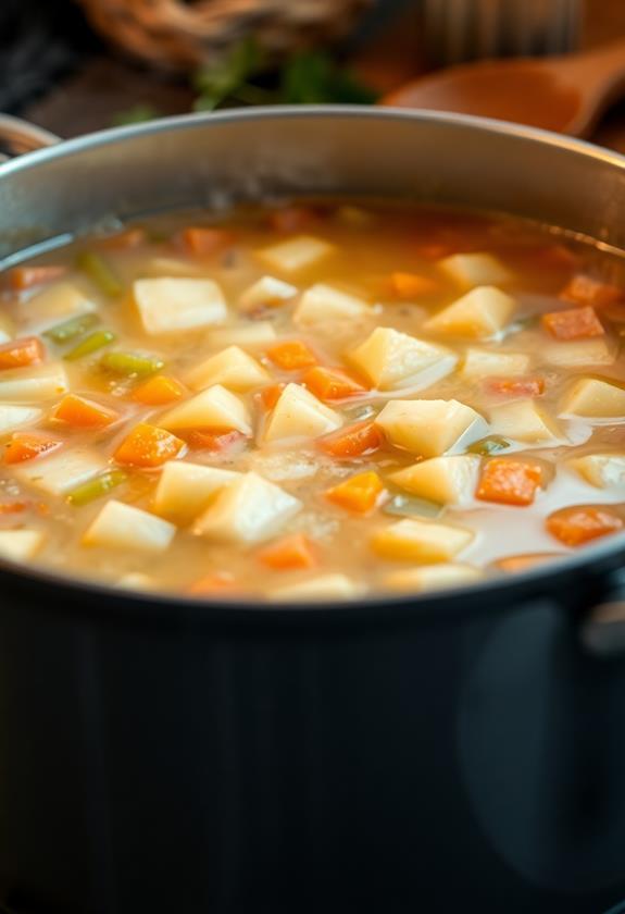 simmer potatoes until tender