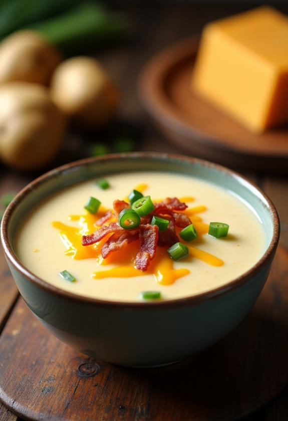 simple baked potato soup